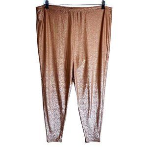 SKIMS Shimmer Leggings Pants Sienna Womens 4X